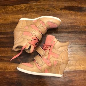 Ash Bixi high heeled sneakers